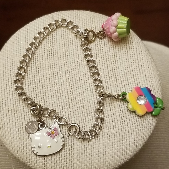 Sterling Silver Hello Kitty Bracelet